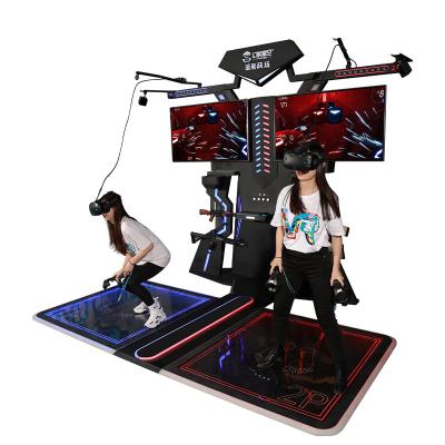 中国 2 Players VR Theme Park Arcade Game Machine Video Games 9d Virtual Reality Zone 販売のため