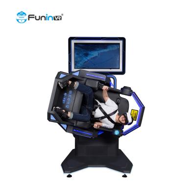 China Simulador del parque 9d Vr de Amus máquina de la montaña rusa de la realidad virtual de la rotación de 360 grados en venta