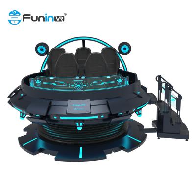 China Roller Coaster 9D Vr Chair  360 Rotation 6 Seats Vr Gaming Set for sale