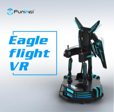 China Amusement Equipment Indoor VR Flight Simulator 9d Standing Up Simulador for sale