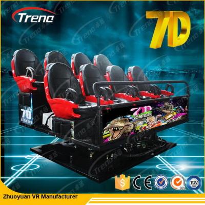 China Professional Large 7D Cinema 3 dof Electric Platform Cinema With Special Effect for sale