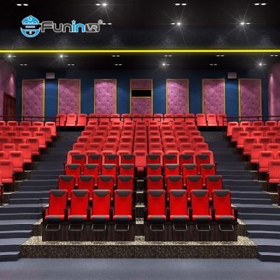 中国 Customized 9-48 Seats 5D Movie Theater With Lightning Special Effects 販売のため