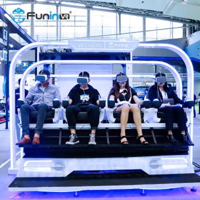 China Dynamic Seats 9D Virtual Reality Cinema With Deepoon E3 VR Glasses Realistic Wind Effects for sale