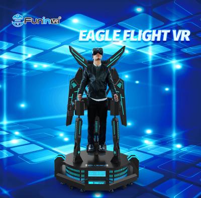 Китай 0.8kw Stand Up Flight VR Simulator Ultimate Platform High Motion Speed продается