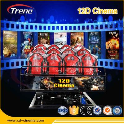 China 5KW Electric System 9D VR Cinema 9D VR Simulator Six Seat Players for Amusement for sale