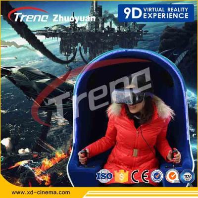 China Amusement Park 360 Degree 9D Cinema Simulator With Oculus Rift ISO 9001 Approved for sale