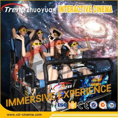 China Hydraulic System Mobile 5D Movie Theater With Virtual Reality Gaming Console for sale