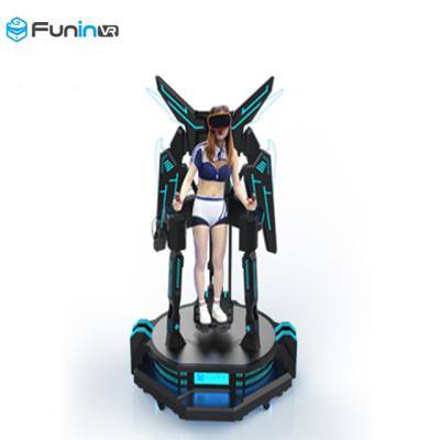 China 2.0kw Power Rating Amusement Park Equipment Standing Eagle Flying Game Machine Virtual Reality 9d Vr for sale