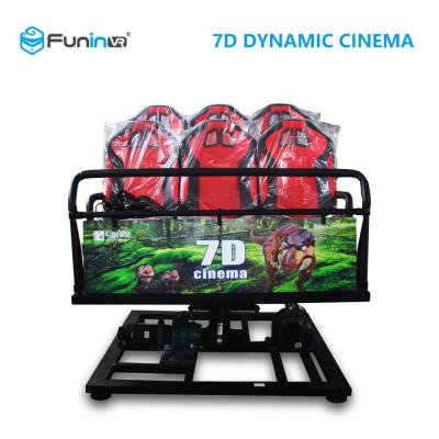 China Professional 7D 9D Movie Theater Simulator For 8 / 9 / 12  Players for sale