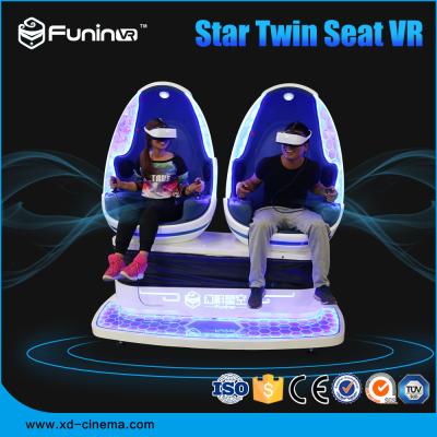 China 220V 9D VR Chair Virtual Reality Glasses Amusement Park Train Rides for sale
