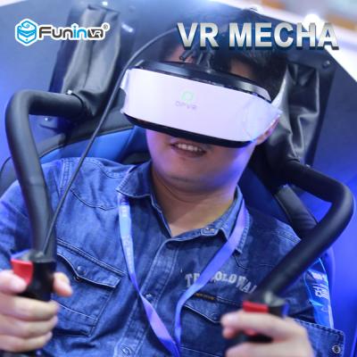 China 700KW 360 degree rotation  shooting game 9D VR simulator   with safety belt for sale