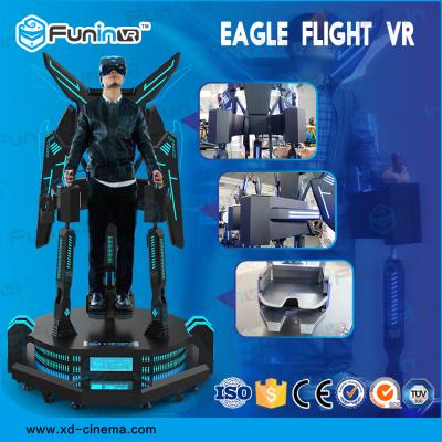 Chine le parc d'attractions d'intérieur de simulateur de vol de casque de réalité virtuelle de machine de jeu de 9D VR monte à vendre