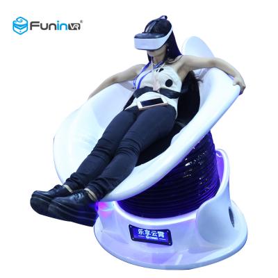 China 32 Inch 220V 1 Player Crazy 9D Virtual Reality Simulator Thrilling Experience VR Slide for sale