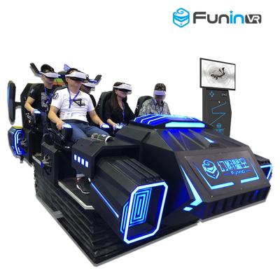 China 3.8KW 3D 9D Virtual Reality Simulator With Motion Chair / Amusement Park Equipment for sale