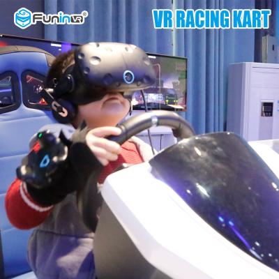 China 1 Player 9D VR Simulator Kids Race Car Audio Entertainment System For Mall for sale