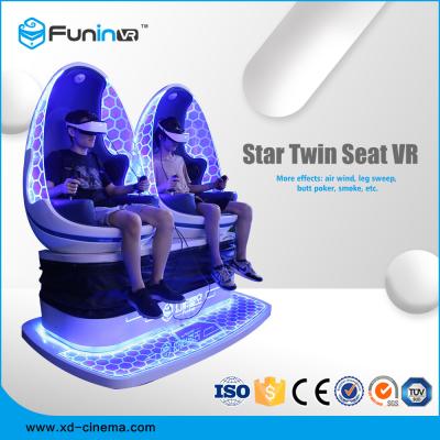 China VR Motion Chair Cinema 9D Virtual Reality Simulator With Special Effects for sale
