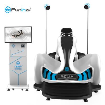 China 0.7KW 220V 2.0 Audio System Virtual World Simulator Racing Games Karting Car For Children for sale