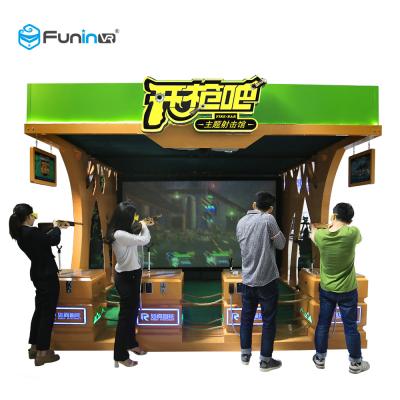 China A máquina 220V VR da realidade virtual do jogo do tiro publica arma emocionante do equipamento de jogo à venda