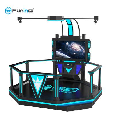 China 220V VR Space Walking Platform Game Machine 1 Player Blue With Black for sale