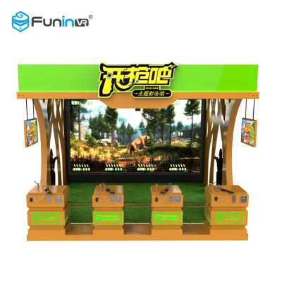 China 9D Virtual Reality Hunting Shooting Simulator Crazy Hunter Game Machine for sale