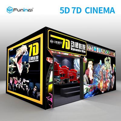 China 220V 8.0kw 7D Movie Theater Interactive Full Motion Cinema Seat 5D 12D Hologram Technology for sale