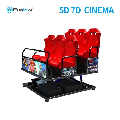 Chine 12 sports de cinéma de simulateur des sièges 5D 7D et équipement de divertissement à vendre