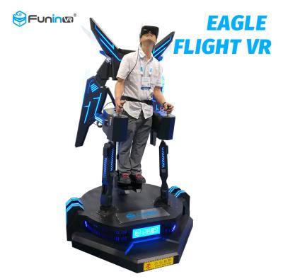 China Interactive Game 9D VR Cinema Eagle Combat Flight Simulator With Shooting Guns for sale