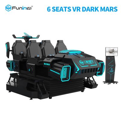 China 35m2 6 Players 9D VR Shooting Cinema For  Middle Age And Family for sale