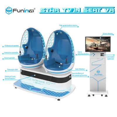 China Sheet Metal Material VR Egg Chair Simulator Game Machine ACS SGS SASO for sale