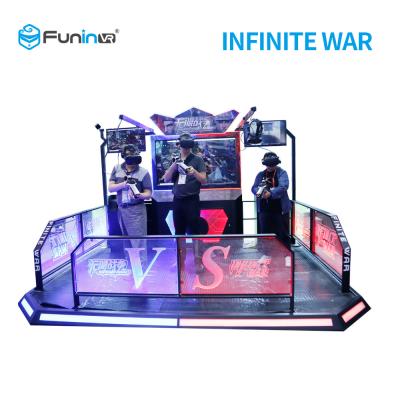 China Two Players 9D Virtual Reality Simulator VR Infinite War For Students for sale