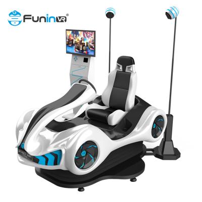 中国 VRのヘルメットが付いている9dvr競争のゲーム・マシンVR Kartingのレース カーのゲーム・マシン 販売のため
