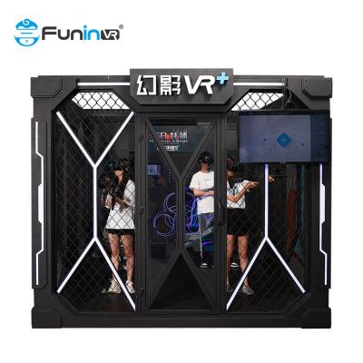 China VR+ Park Rides Electronic Arcade Games 9D VR Multiplayer Dynamic Escape Room VR for sale