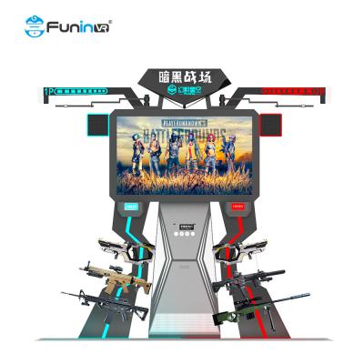중국 시뮬레이터 게임기 VR 우주 유영을 촬영하는 2자루 선수들 FPS 아레나 총 판매용