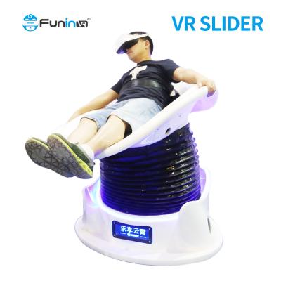 China Slider elétrico avaliado do simulador 9d VR do esqui da grama da carga 120KG 3DOF à venda