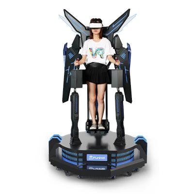 中国 販売のVrの中心9D VRの飛行射撃のゲームの飛行シミュレータのための360度 販売のため