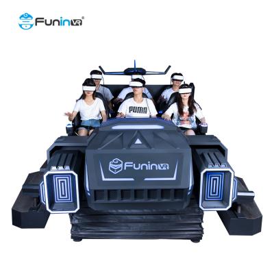 Chine 9d 6 l'obscurité des sièges VR trouble le simulateur de voiture de VR emballant des simulateurs de réalité virtuelle de jeux à vendre