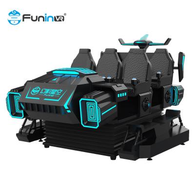 China 9d virtual reality cinema 6 Seats VR Simulator for Amusement Park for sale