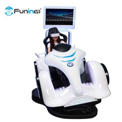 China Arcade-Spiel-Maschine VR Rennwagen VR Mario kart Simulator FuninVR 9d mit Weiß zu verkaufen