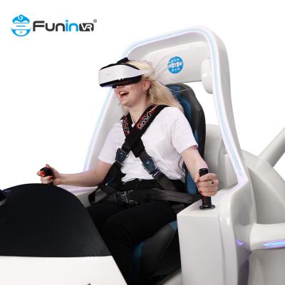 China Amusement Park Virtual Reality Flight Simulator Helicopter Thrill Rides With 1 Player for sale
