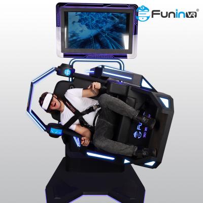 China VR 360 roller coaster fly simulator vr game machine for shopping mall amusement vr Simulator for sale