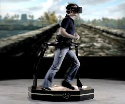 China Kat VR Walking Simulator Odt Gaming Treadmill 360 Virtual Reality Walking Platform for sale