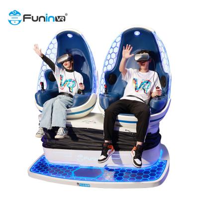 China VR 360 arcade simulator blue VR game product Earn money Virtual reality 2 Player for sale