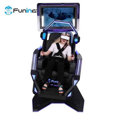 China Crazy Exciting 360 Degree VR simulator Rotation Flight 9D VR Simulator for Roller Coaster for sale
