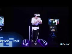 Virtual Reality 720 Degree Flight Simulator Motion 9D Shooter Arcade SEE  VIDEO