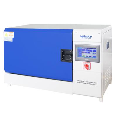 China Built-in water level switch 1.2 KW Total power UV lamp accelerated aging test chamber for sale
