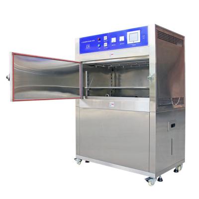 China Simple Operation Touch Screen Rubber and Plastic UV Weathering Aging Test Chamber for sale