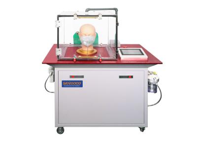 China Oil NaCl Particle Mask Test Machine With Pneumatic Clamp for sale