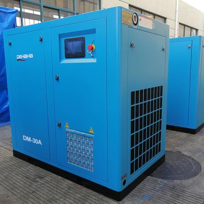 China IE4 Variable Speed Screw Compressor 22kW 30HP Permanent Magnet Screw Compressor for sale