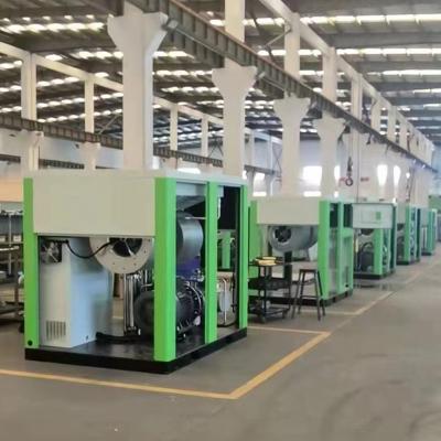 China 110kW Water Lubricating Oil Free Screw Air Compressor For Food Packaging Plant en venta
