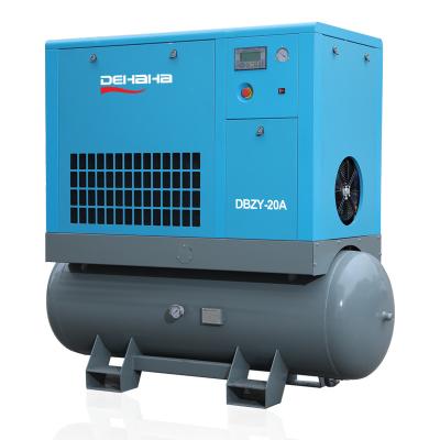 China DBZY-20A 15kW 20 HP Laser Cutting Combined Industrial Air Screw Compressors  For Sale for sale